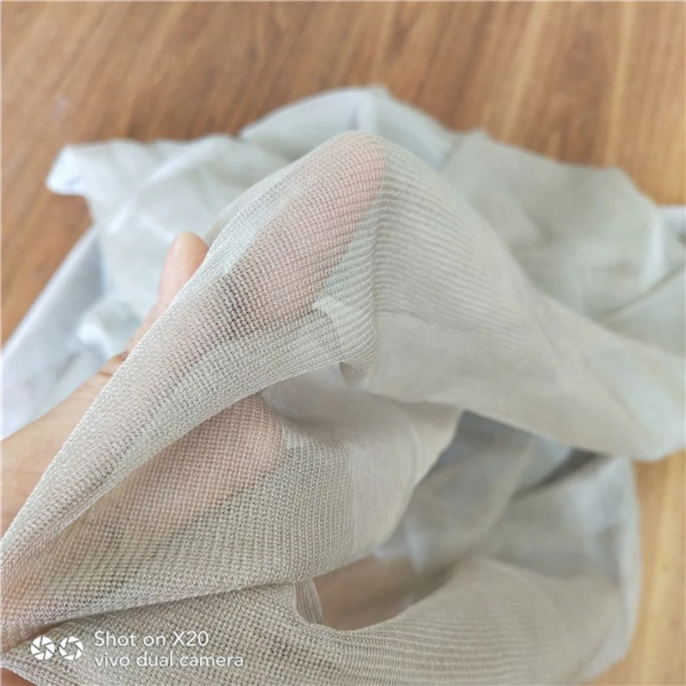 100% серебряные сетчатые волоконные ткани для блокировки RFID EMF |