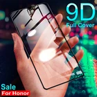 Защитное стекло для Huawei Honor 10i, 20i, 8X, 9X, 8A, 8C, 8S, 9, 10, 20 Lite, закаленное, черное.