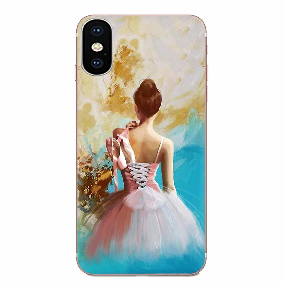 Балетки для танцев балерины Samsung Galaxy A10 A20 A20E A3 A40 A5 A50 A7 J1 J3 J4 J5 J6 J7 2016 2017 2018 |