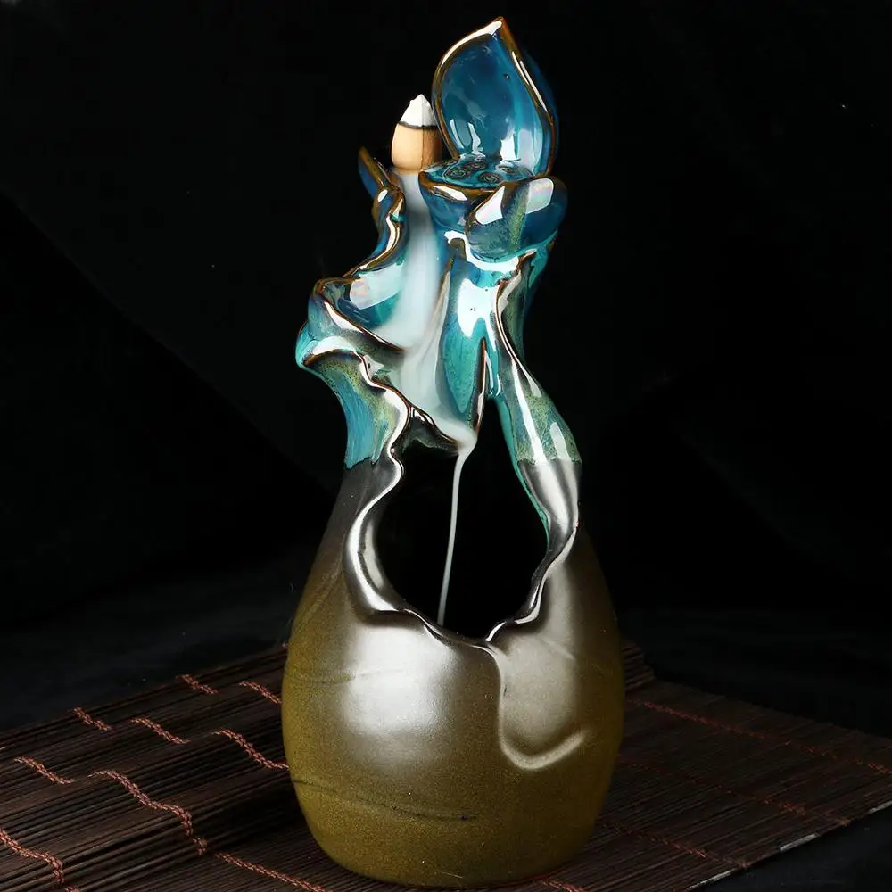 JOYLIVE горы Road Ладан Watherfall курильница с обратным потоком горелки Керамика