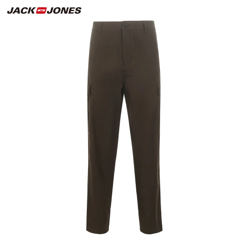 JackJones мужские большие карманы зауженные повседневные карго укороченные брюки |