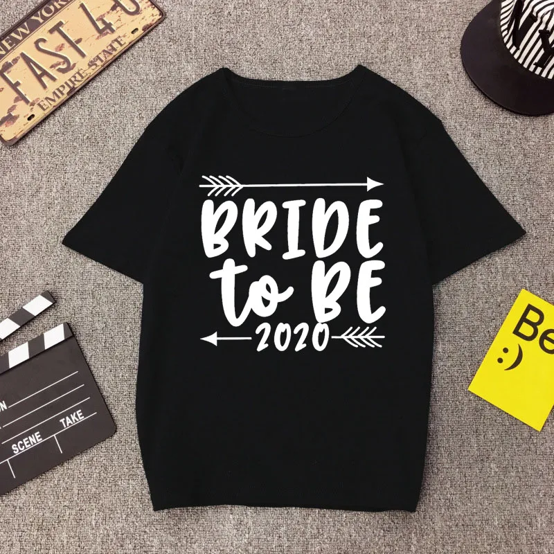 С надписью &quotBride To Be&quot 2020 отряд &quotневеста&quot в виде сердца со стрелой девичник