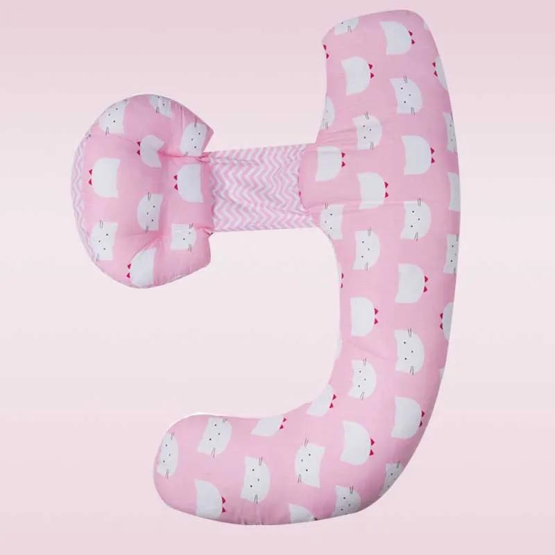 Многофункциональная клетчатая Подушка для беременных сна сбоку полноразмерная U