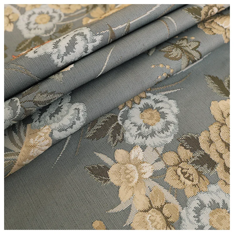 100% Материал полиэстер жаккард хлопковая ткань для платья швейный материал