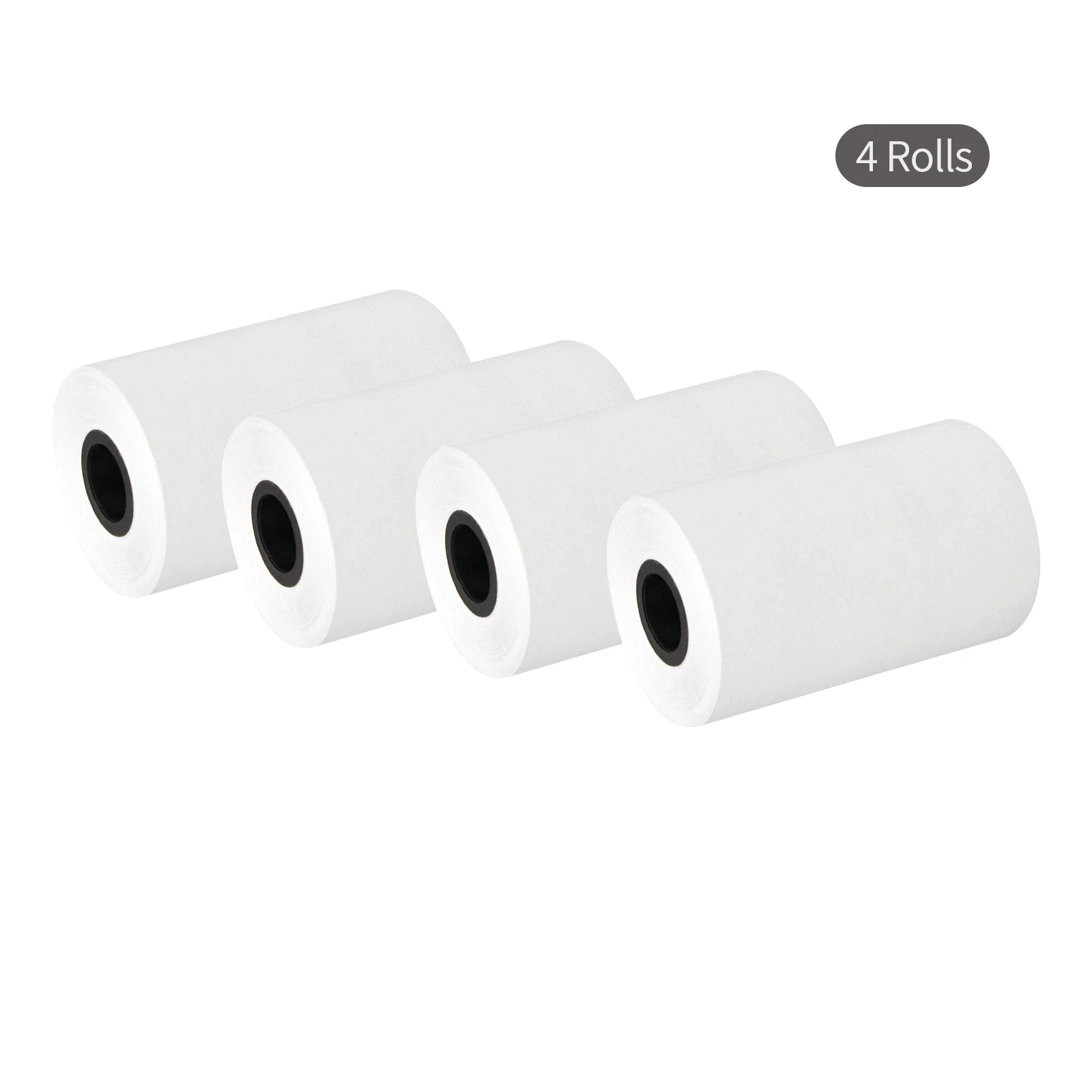 

4 Rolls Thermal Receipt Paper 57x40mm White Thermal Paper Roll for Cash Register 58mm POS Thermal Receipt Printer