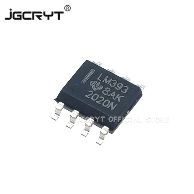 Оригинальный подлинный патч LM393DR LM393 LM393D стандартный чип двойной Компаратор