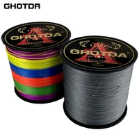 48912 strand braided fishing line super strong carp multifilament 500m saltfresh water 0 13mm to 0 55mm