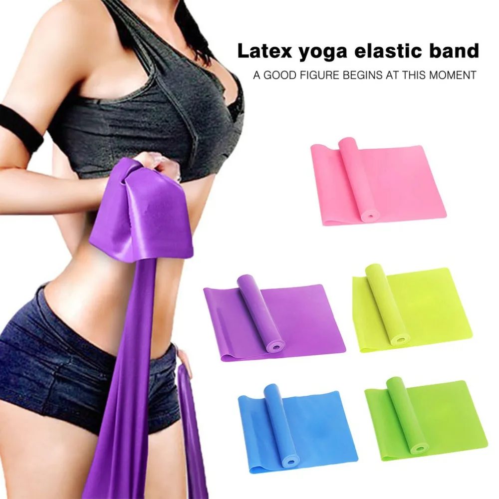

New Sport Gym Fitness Yoga Equipment Strength Training Elastic Resistance Bands Workout Yoga Rubber Loops Sport Pilates Band