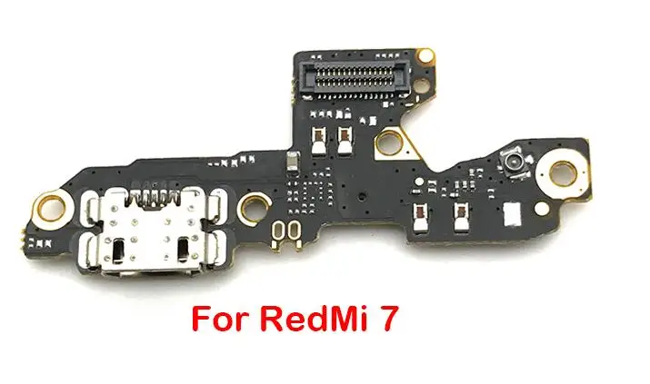 For Redmi 7 Док-разъем зарядное устройство для Xiaomi Redmi Note 7 6 5 5A Pro/Redmi Go 7 7A S2 USB зарядное устройство порт зарядки Шлейф плата - Цвет: For Redmi 7
