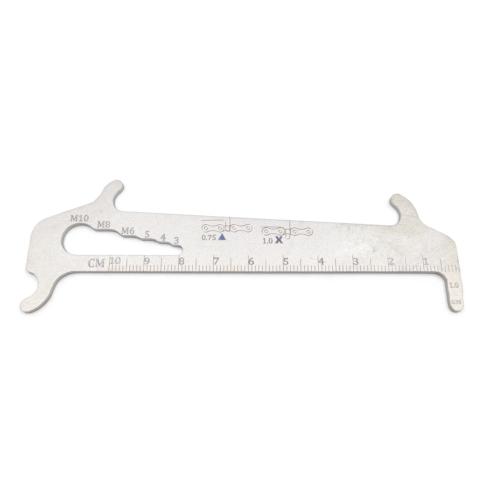 

Bike Chain Checker Chain Hook Bolt Measurement Bicycle Chains Wear Indicator Cycling Chain Tool Folding Bicycle Tool
