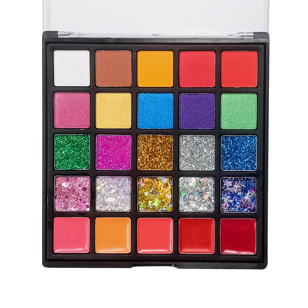 

Eye Shadow Plate 25 ColorsKids Multi-function Beauty Set Cosmetics Pallet