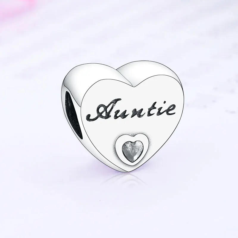 Оригинальный серебряный браслет талисман для семьи|Бусины| |