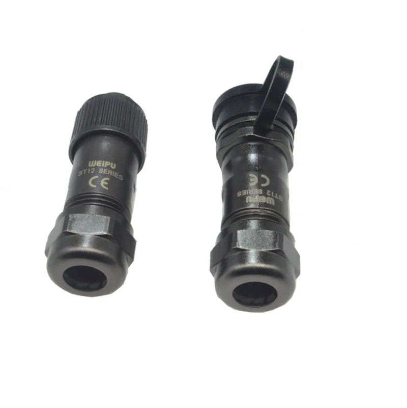 Оригинальные Weipu ST12 соединитель 2 3 4 5 6 7 9-контактный Штекерный Кабель кабель