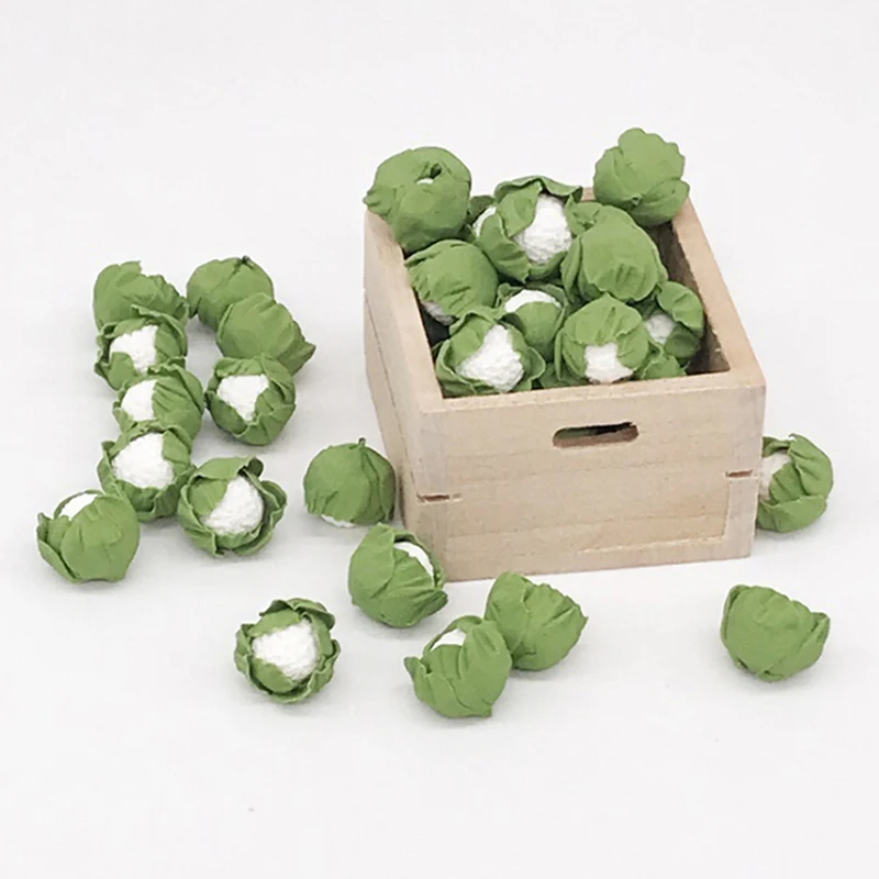 Фото 5 шт. миниатюрные реалистичные глиняные овощи ручной работы миниатюры для