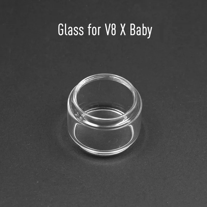 for V8 X Baby Volcanee 1 шт. Pyrex Стеклянная трубка для замены испарителя для V12 Ijust S Manta RTA атомайзер Vape электронная сигарета танк - Цвет: for V8 X Baby