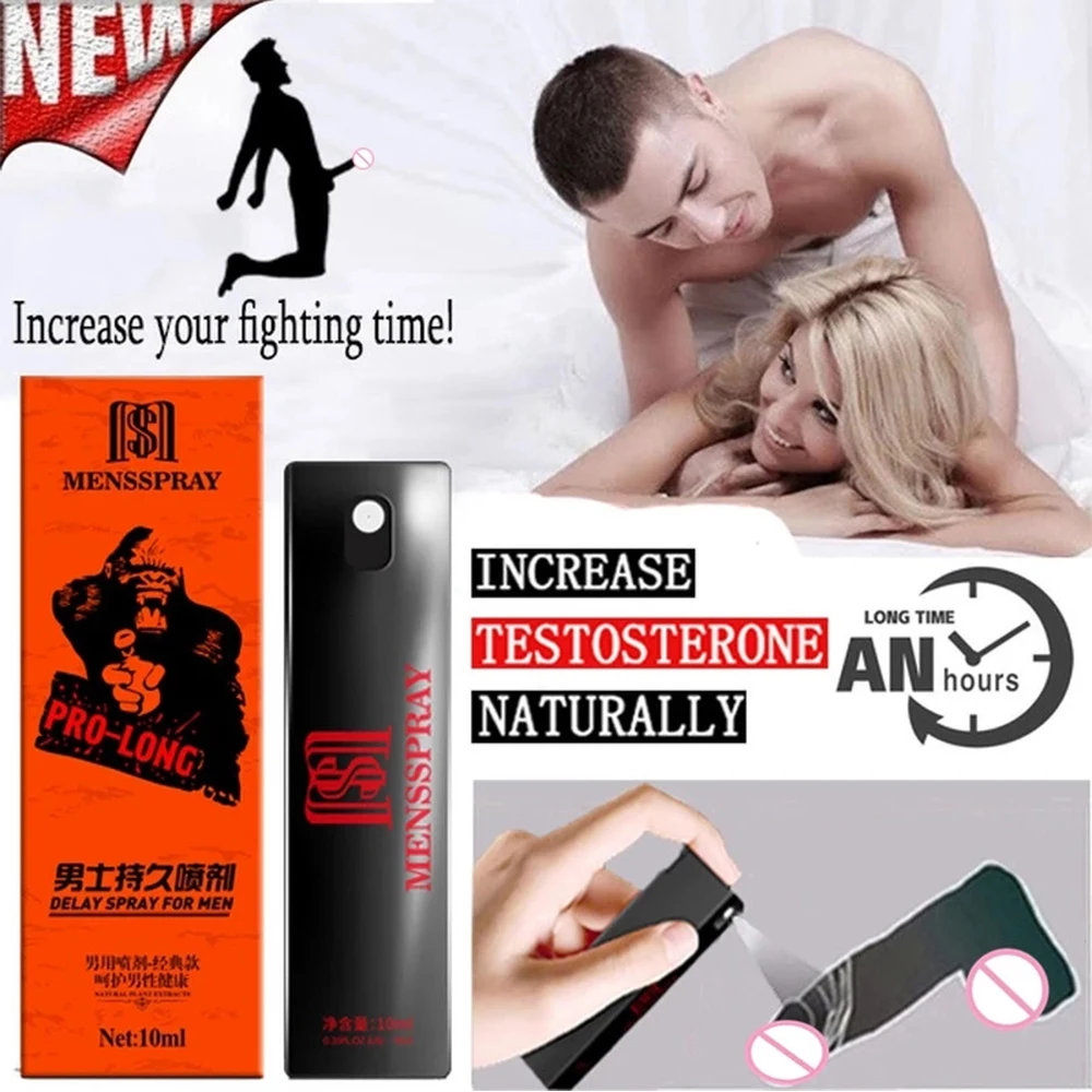 Мощный спрей для задержки полового акта мужчин увеличитель пениса