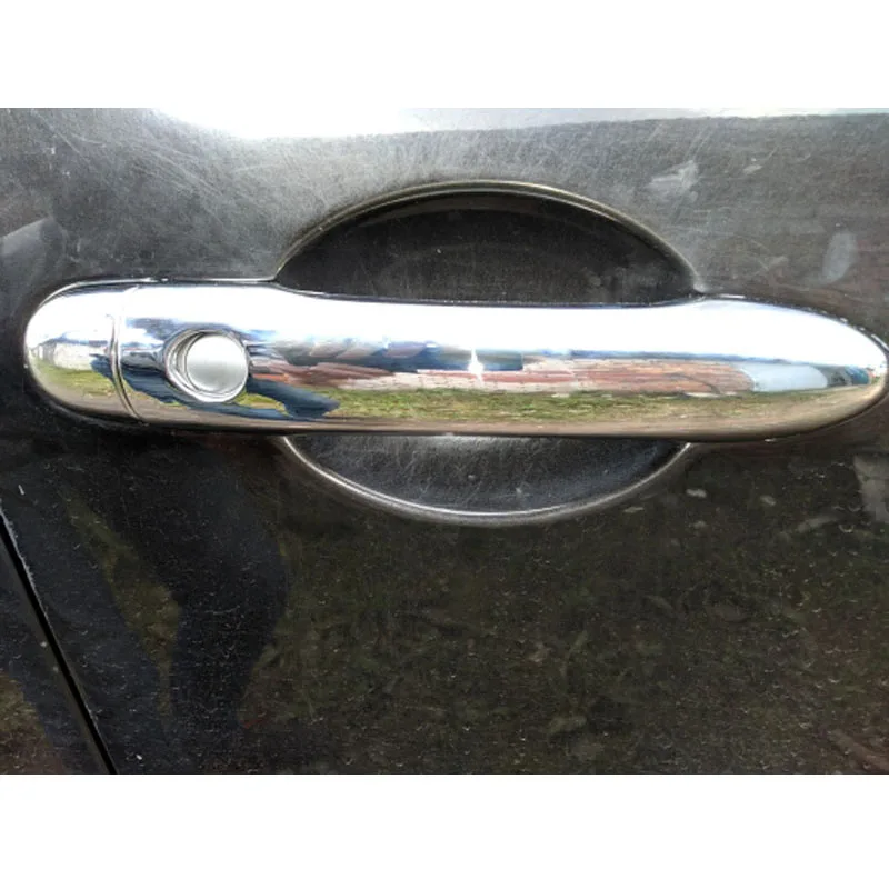 Хромированная дверная ручка для Renault SCENIC 2 II 2003 2004 2005 2006 2007 2008 2009|Внешние дверные