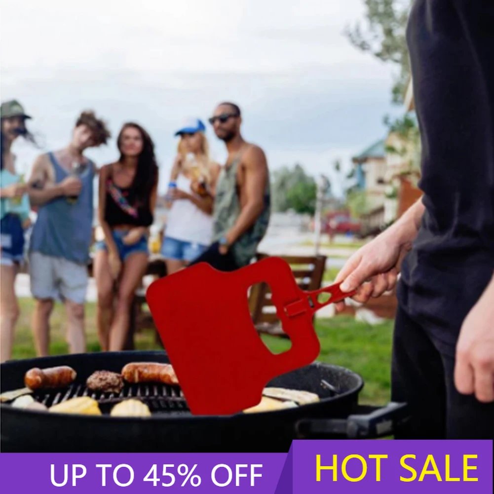 

Household BBQ Fan Outdoor BBQ Tools Hand-operated Plastic BBQ Fan Daily Kitchen Department Store New