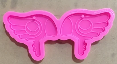 

DY1031 Shiny Bird Head Earrings Molds, DIY Epoxy Resin Jewelries Making Tools, Resin Crafting Mould