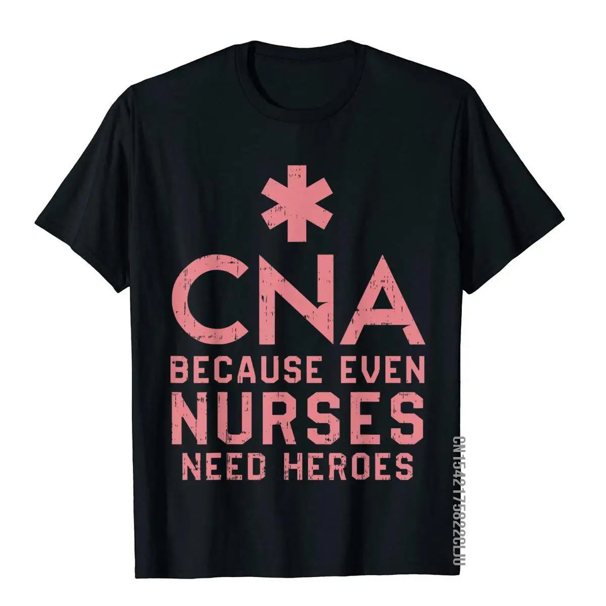 

CNA, потому что даже медсестры нуждаются в детской подарочной футболке для кормления, Хлопковая мужская футболка, футболки под заказ, классич...
