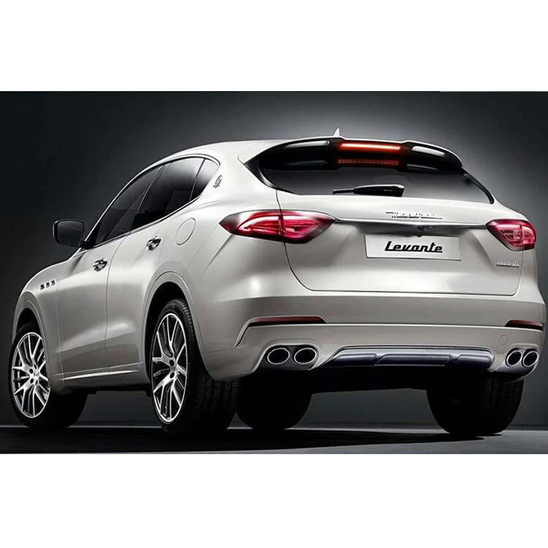Для Maserati Levante Передняя Задняя противоскользящая пластина бампер диффузор чехлы