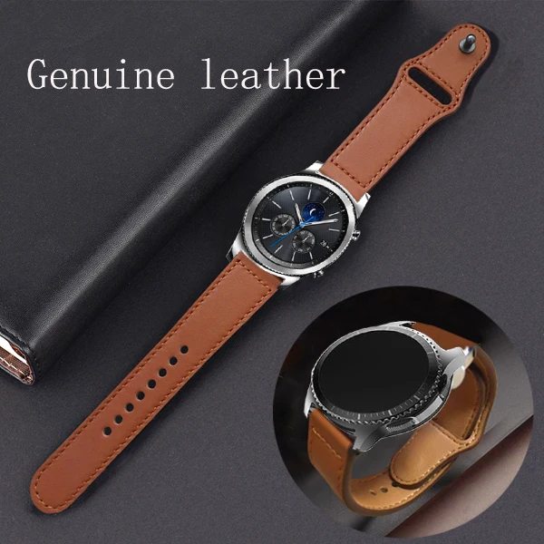 Ремешок для huawei GT honor magic huami amazfit классический ремешок часов Samsung Gear S3 Frontier galaxy 22