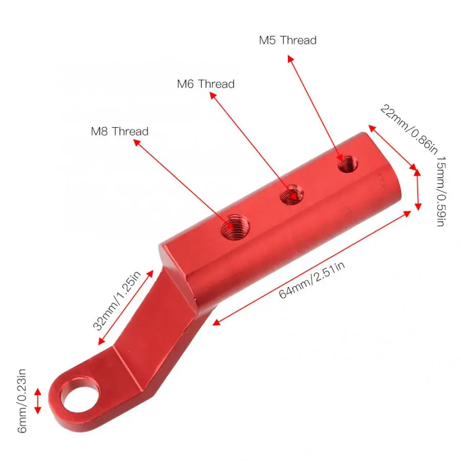 Велосипедное Зеркало заднего вида удлинитель держатель Электрический велосипед
