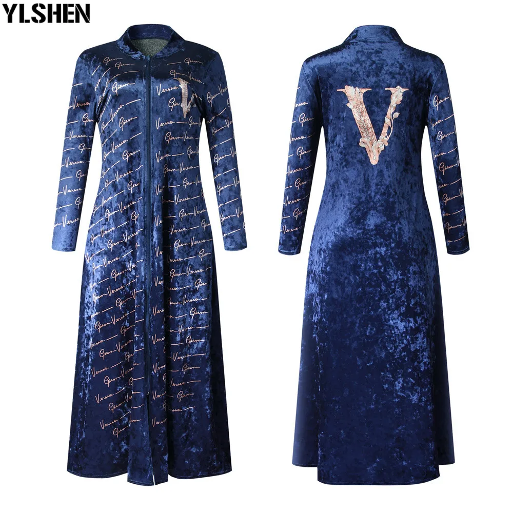 

African Evening Long Maxi Dresses for Women Party Dress Christmas Dashiki Print Africa Clothes Plus Size Clothing Muslim Robe