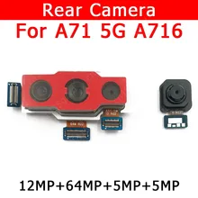 Original Rear Back Camera For Samsung Galaxy A71 5G A716 Main Camera Module Mobile Phone Accessories Replacement Spare Parts