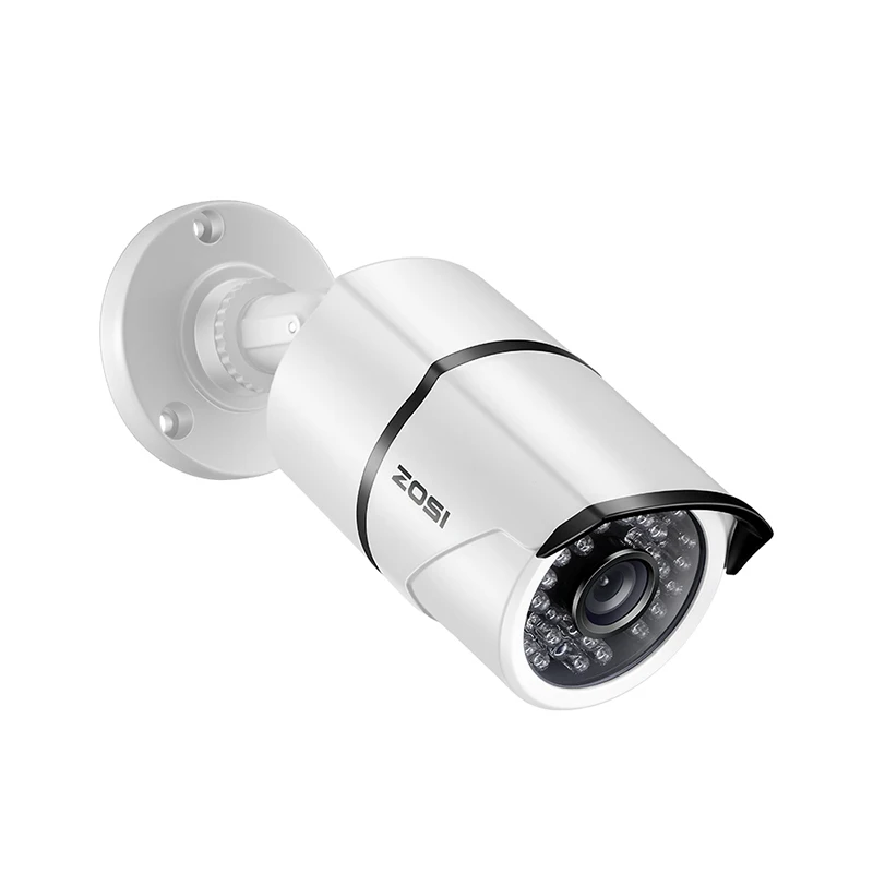 ZOSI 1080 P видеонаблюдения 2MP TVI Камера ИК-Водонепроницаемый Крытый CCTV Системы - Цвет: White 2