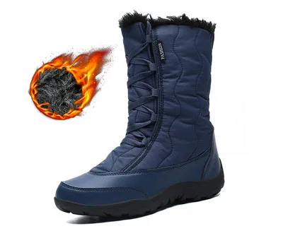 Женские зимние походные треккинговые ботинки Женская водонепроницаемая