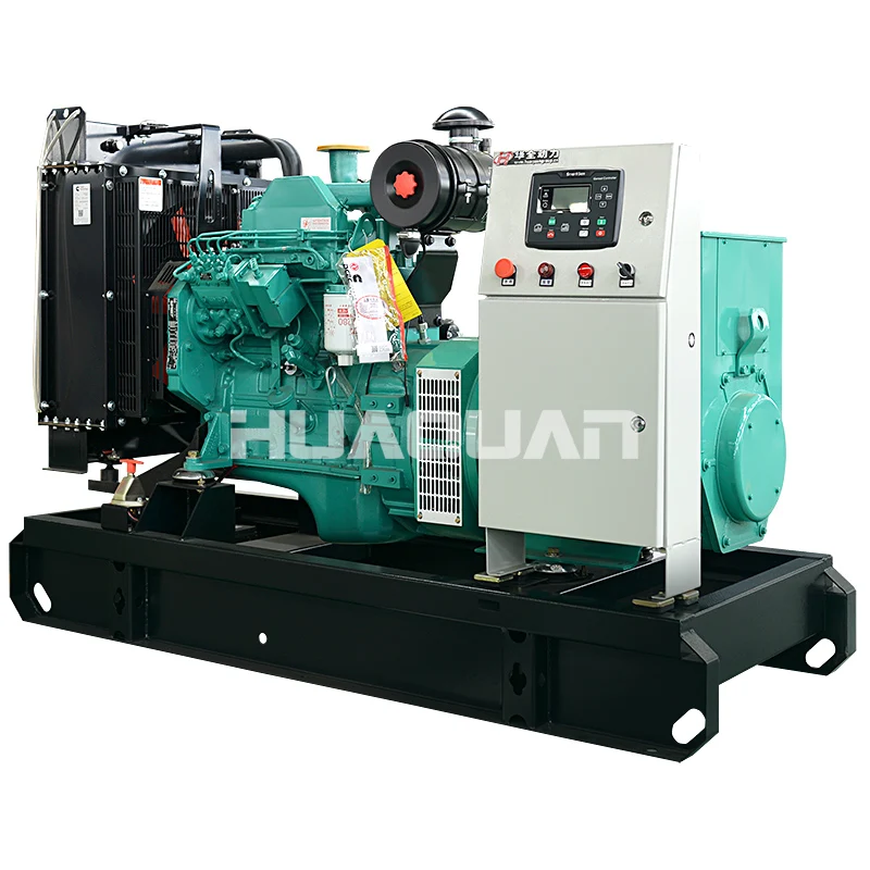 Pure Copper Brushless Open Type Diesel Generator 50kw China Supplier | Generators