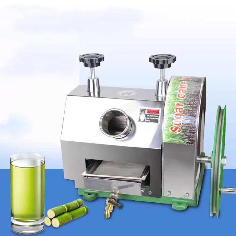 Commercial Sugarcane Juicer Hand Held Stainless Steel Desktop Sugar Cane Machine Cane-juice Squeezer Crusher | Бытовая техника