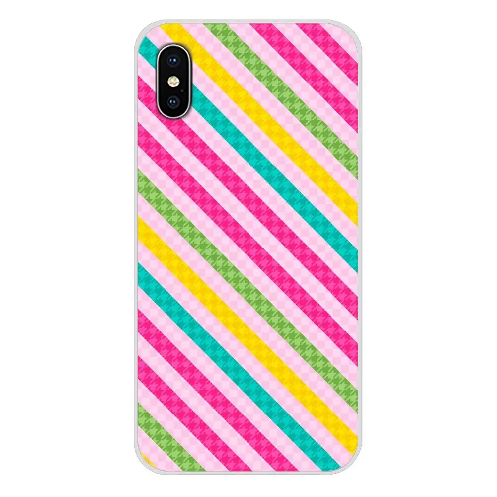 Прозрачный мягкий чехол белого цвета в полоску для HTC One U11 U12 X9 M7 M8 A9 M9 M10 E9 Plus Desire 630