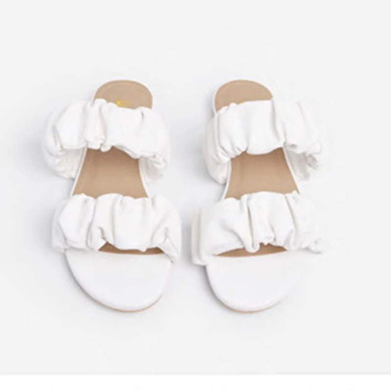

2021 New Women's Flip Flops Summer Outdoor Snug Ladies Slippers Elegant Flats Slides Casual Open Toes Sandals Zapatillas Mujer