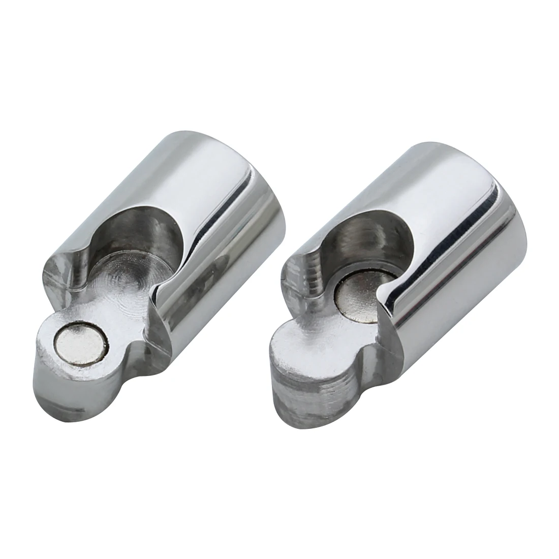 

2pcs/lot Hole 8mm Stainless Steel Magnetic Clasp Hooks Silver Color Necklace Bracelet Connector DIY Jewelry Finding F5251