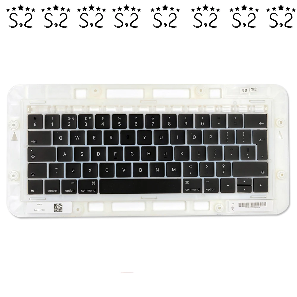Колпачки для клавиш ноутбука Macbook Pro Retina 13 15 дюймов A1706 A1707 2016 2017 лет | Компьютеры и