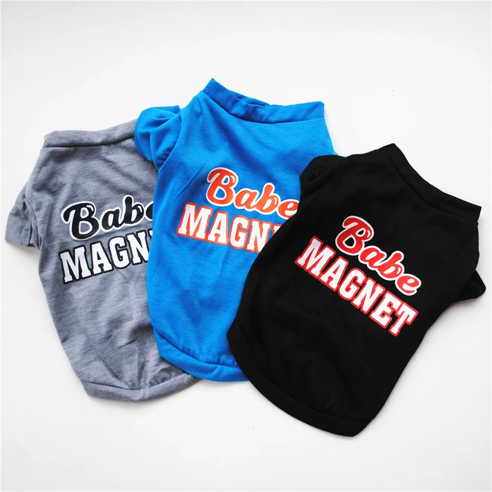 Удобная дышащая одежда для домашних животных французского бульдога летняя