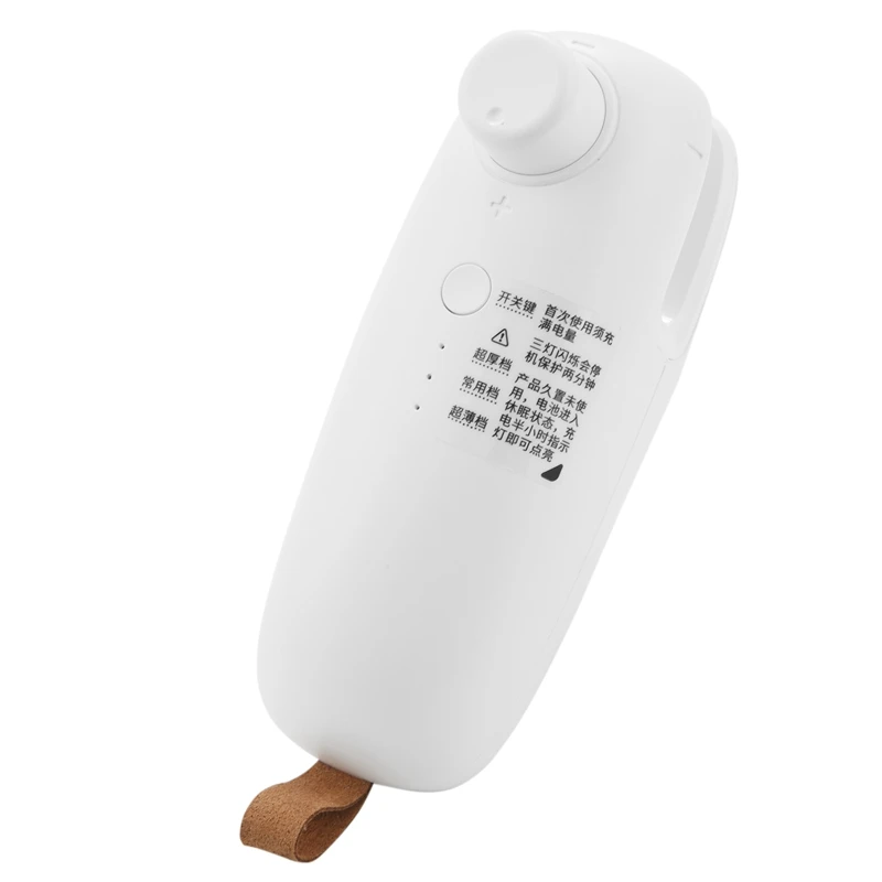 

Usb Charging Portable Heating Plastic Bag Sealing Machine Cordless Handheld Vacuum Food Sealing Machine