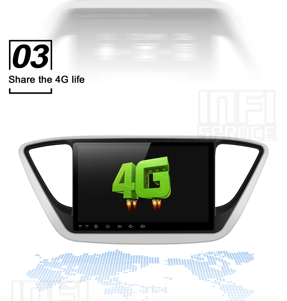 32G PX30 infispruce автомобильный DVD gps для hyundai Verna Solaris " Android 9,0 автомобильный ПК головное устройство 1024*600 Автомобильная Радио Навигация
