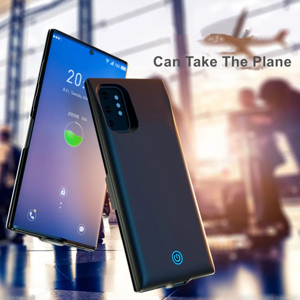 7000 мАч для samsung Galaxy Note 10 10 Pro батарея чехол зарядное устройство чехол Capa power Bank