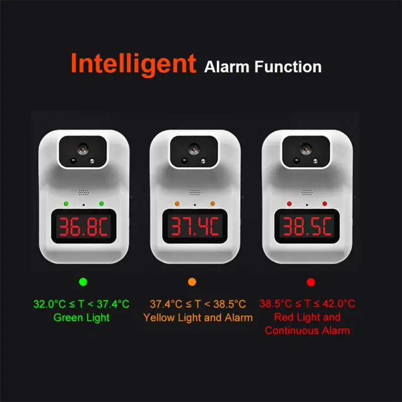 

Smart Home K3plus Infrared Thermometer Three Installations Two Power Supplies 10 Languages