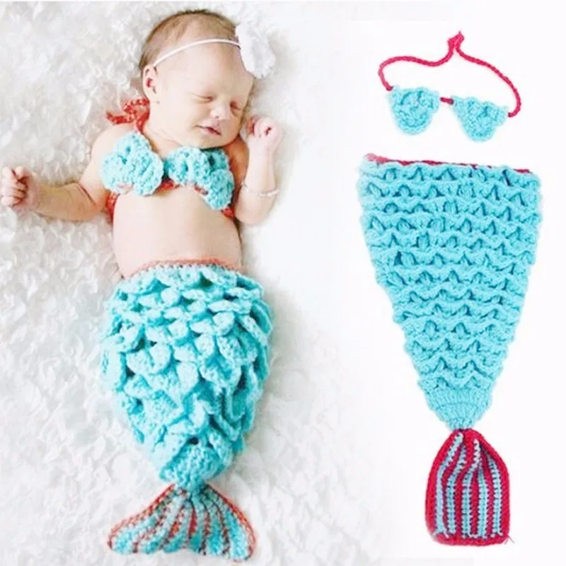 

24 Model Optional Crochet Knitted Newborn Photography Props Photo Accessories Baby Costume Boys Girls Photographie Clothes