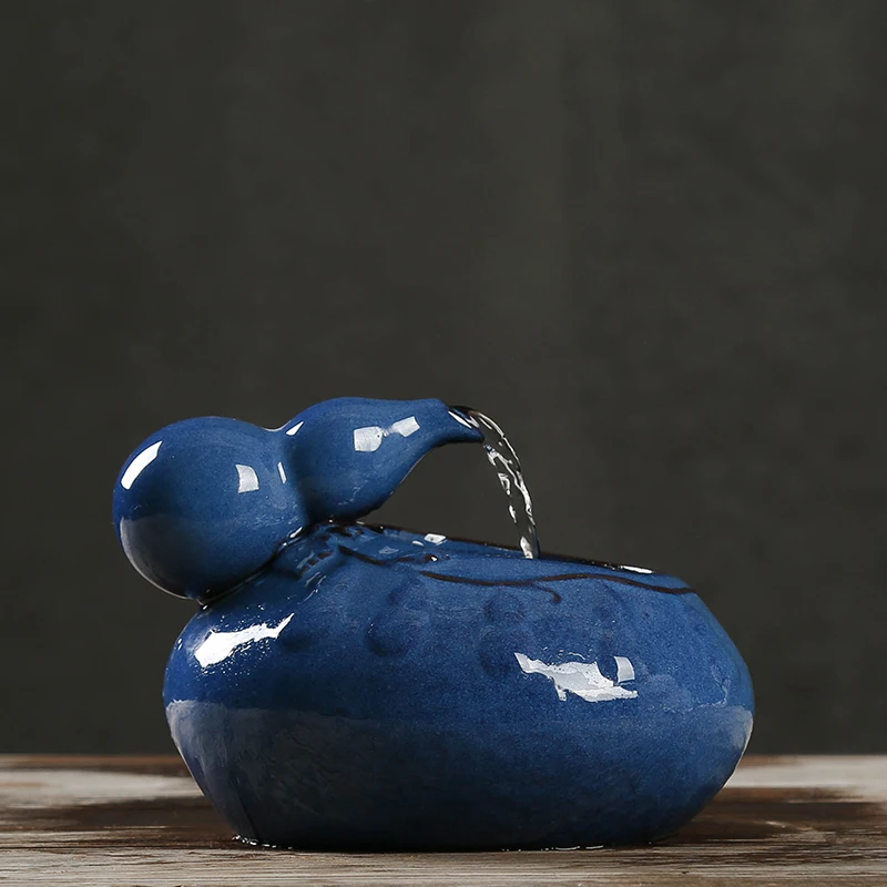 Керамическая Настольная водная Тыква для помещений искусственная гостиной