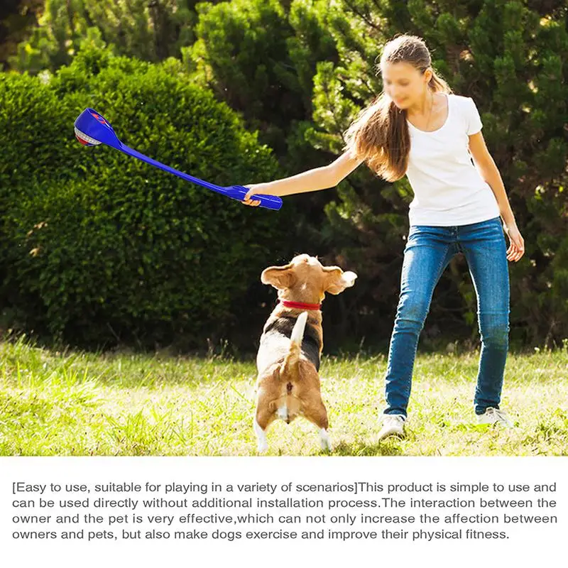 

Pet Dog Toy Interactive Dog Ball Toys Throwing Rod Ball Chasing Tail Teaser And Exerciser Outdoor Pets Dogs Interactive Toys
