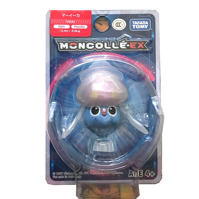 

TOMY Покемон Аниме Inkay фигурки украшения анимация производные периферийные продукты модели игрушки