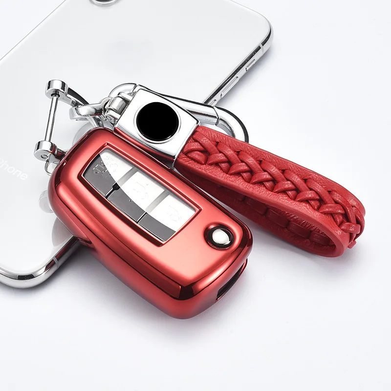 TPU Car Key Case Cover Protection For Nissan Qashqai J11 X-Trail T32 Rogue Juke F15 Murano MAXIMA ALTIMA Keychain Accessories | Автомобили