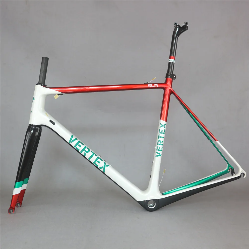 Рама для дорожного велосипеда Toray T1000 BSA из углеродного волокна обычные тормоза