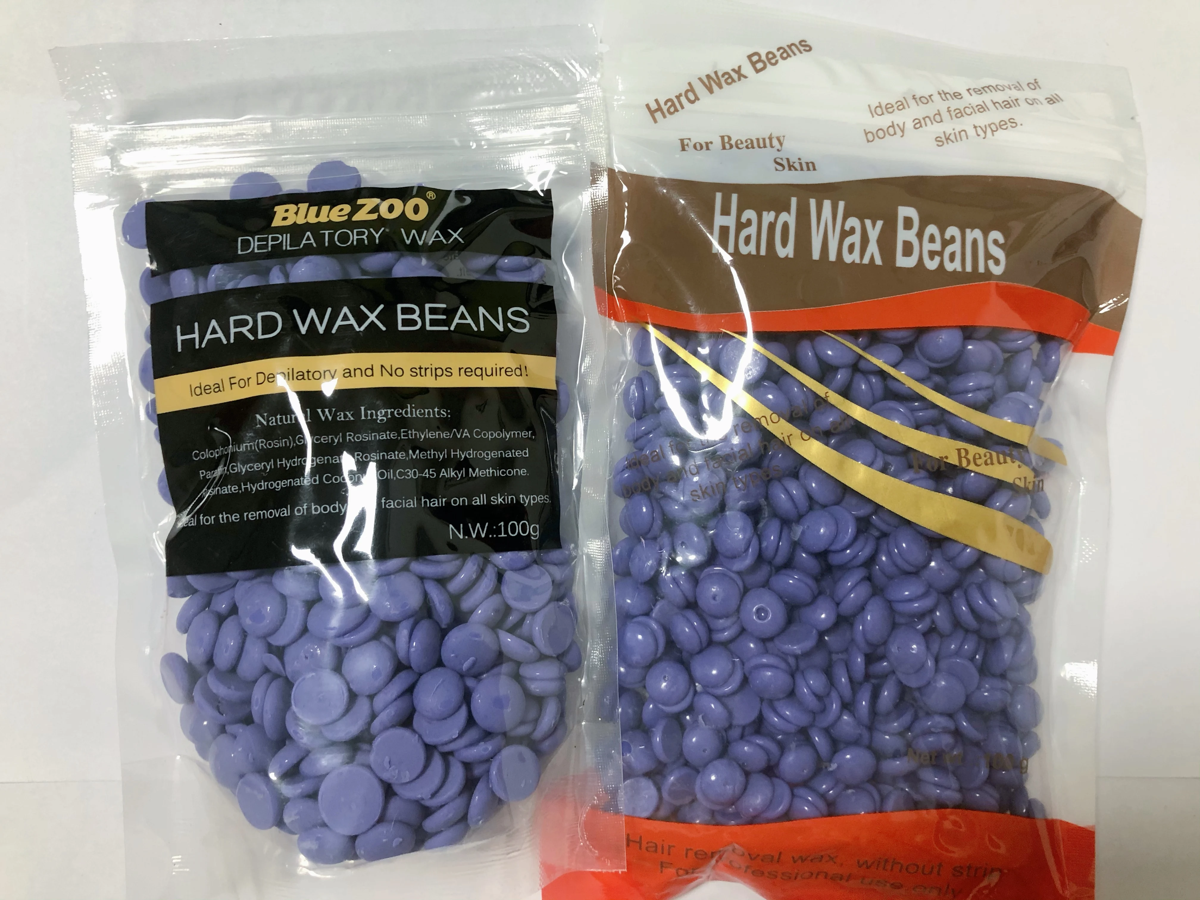 100 г восковых шариков без полосок депиляции горячая пленка жесткий воск гранулы