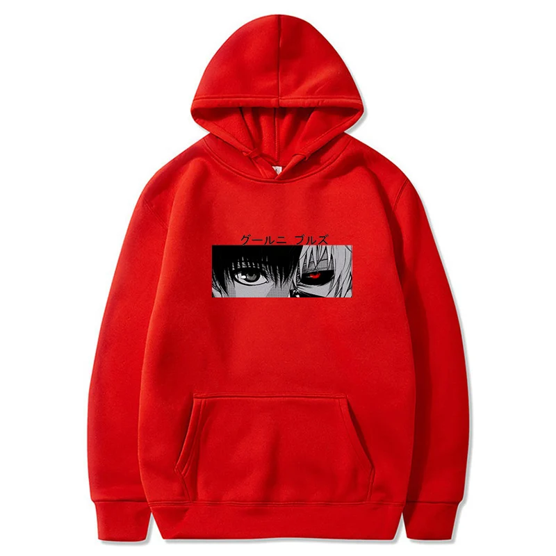 

Tokyo Ghoul Kaneki Ken Eyes Japan Anime Print Pullovers Hoodie Loose Hip Hop Sweatshirt Punk Streetwear Harajuku Women Hoodie